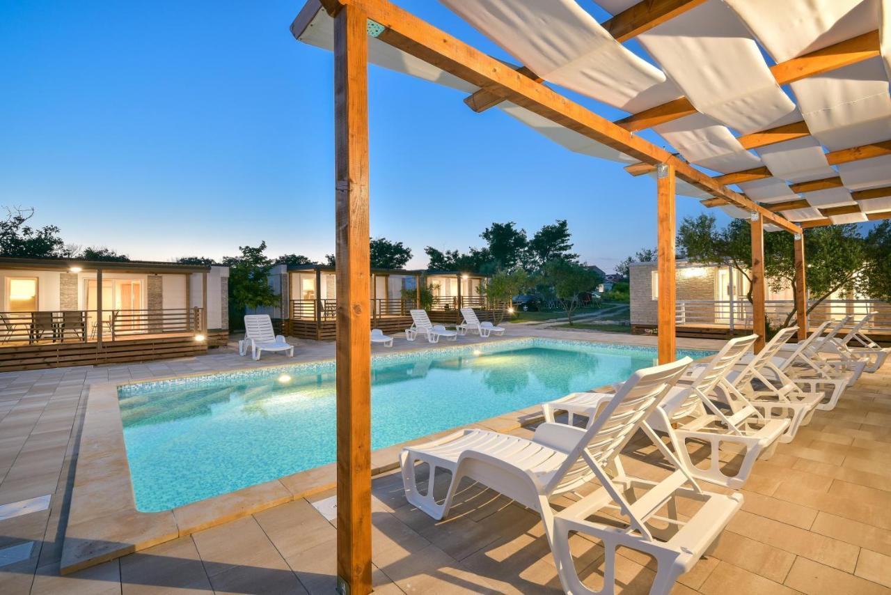 Mobile Homes, Privlaka Zadar Dalmacija - Private Pool ภายนอก รูปภาพ