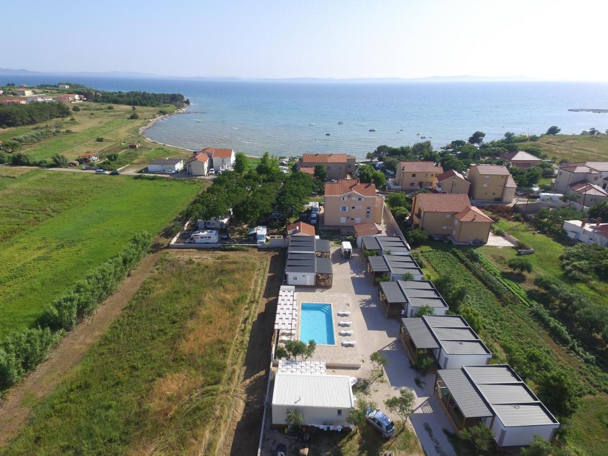 Mobile Homes, Privlaka Zadar Dalmacija - Private Pool ภายนอก รูปภาพ